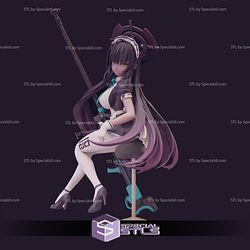 Kakudate Karin STL Files from Blue Archive 3D Model