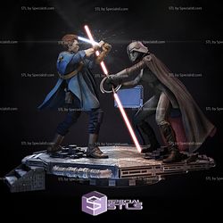 Cal Kestis and Second Sister 3D Printable from Star Wars STL Files