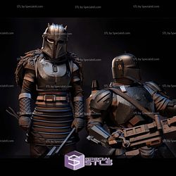 The Armorer and Paz Viszla 3D STL Files from Starwars