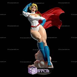 Power Girl NSFW STL Files 3D Printable