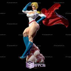 Power Girl NSFW STL Files 3D Printable