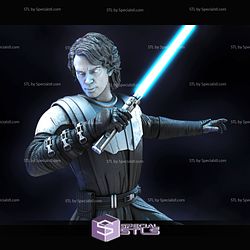 Anakin Skywalker 3D Printing Figurine V3 Star Wars STL Files