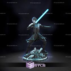 Anakin Skywalker 3D Printing Figurine V3 Star Wars STL Files