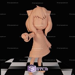Anya Forger and Yor Forger 3D Printing Figurine V2 SpyxFamily STL Files
