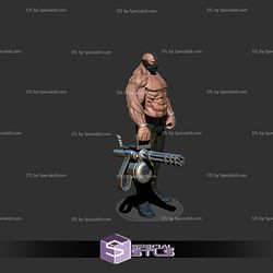 Bane 3D Printing Figurine V3 DC STL Files