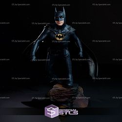 Batman Michael Keaton STL Files V3 from The Flash 2023 3D Printing Figurine