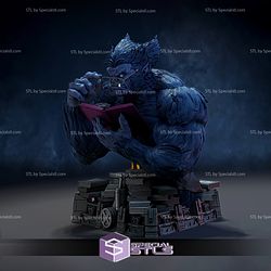 Beast X Men Reading Bust STL Files 3D Printing Figurine