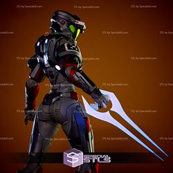 Beastkin Spartan OC based on Halo Reach STL Files