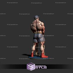 Body Builder 3D Printing Figurine STL Files Fanart