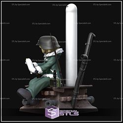 Chito and Yuuri 3D Printing Figurine Shoujo Shuumatsu Ryokou STL Files