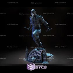 Daredevil Standing STL Files 3D Printing Figurine