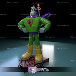 Frankenstein Jr and The Impossibles 3D Printing Figurine STL Files