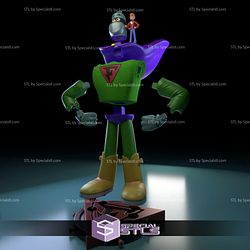 Frankenstein Jr and The Impossibles 3D Printing Figurine STL Files