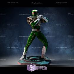 Green Ranger STL Files V3 Standing Power Ranger 3D Printable