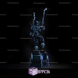 Grim Knight Batman STL Files DC Viallin 3D Printing Figurine