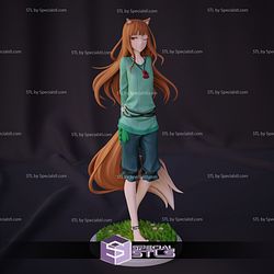 Holo 3D Printing Figurine V2 From Spice and Wolf STL Files