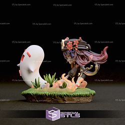 Hu Tao 3D Printing Figurine Chibi from Genshin Impact STL Files