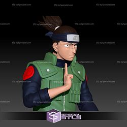 Iruka Umino 3D Printing Figurine Naruto STL Files