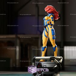 Jean Grey STL Files Standing V4 X-Men 3D Printing Figurine