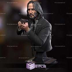 John Wick 3D Printing Figurine Standing STL Files