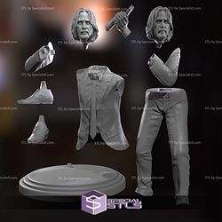 John Wick 3D Printing Figurine Standing STL Files