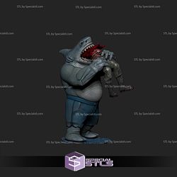 King Shark 3D Printing Figurine V2 DC STL Files