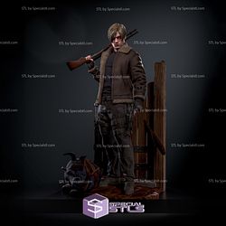 Leon Kennedy STL Files Jacket Resident Evil 3D Printable