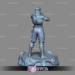 Liu Kang 3D Printing Figurine Mortal Kombat STL Files