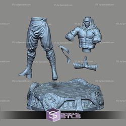 Liu Kang 3D Printing Figurine Mortal Kombat STL Files