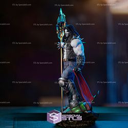 Lobo 3D Printing Figurine Defeat Enemy STL Files