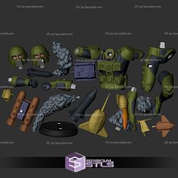Max Ray 3D Printing Figurine The Centurions TV Series STL Files