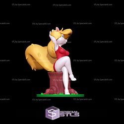 Minerva Mink NSFW 3D Printing Figurine STL Files