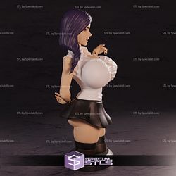 Office Lady 3D Printing Figurine STL Files