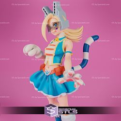 Pixie-Bob Ryuko Tsuchikawa 3D Printing Figurine My Hero Academia STL Files