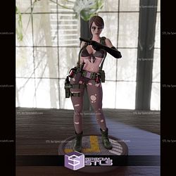 Queit 3D Printing Figurine V2 Metal Gear Solid STL Files