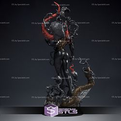 She Venom 3D Printing Figurine V2 Spiderman STL Files