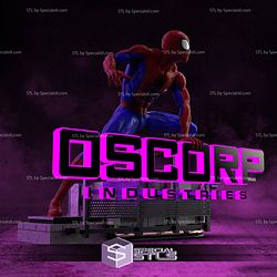 Spider Man Oscorp Industries 2 Version 3D Printing Figurine STL Files