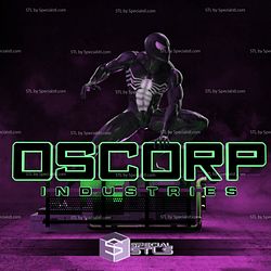 Spider Man Oscorp Industries 2 Version 3D Printing Figurine STL Files