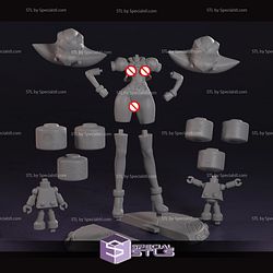 Tron Bonne Discipline NSFW 3D Printing Figurine Mega Man Legends Tron Bonne STL Files