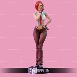 Vanessa STL Files The king of Fighters 3D Printing Figurine