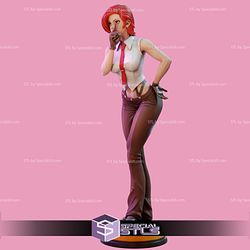 Vanessa STL Files The king of Fighters 3D Printing Figurine