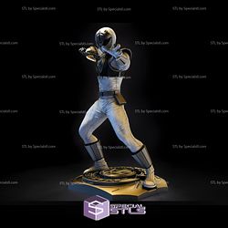 White Ranger STL Files V2 Power Rangers 3D Printing Figurine