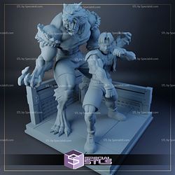 Yugo 3D Printing Figurine Bloody Roar STL Files