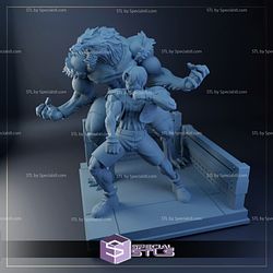 Yugo 3D Printing Figurine Bloody Roar STL Files