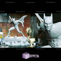 Batman Beyond 3D Printing Figurine Action Pose V3