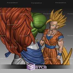 Bojack and Gohan STL Files from Dragonball 3D Printable