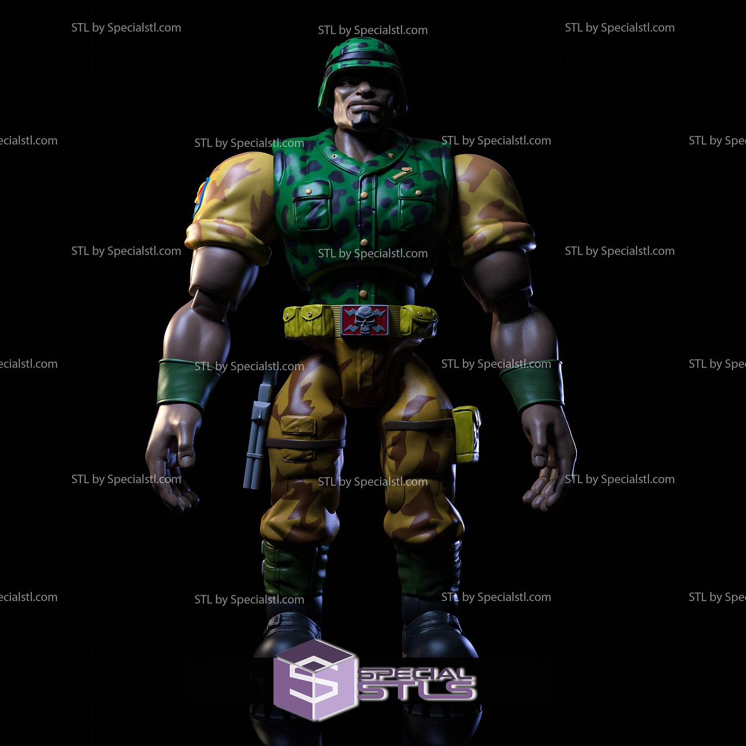 Butch Meathook STL Files from Commando Elite Small Soldier 3D Printable