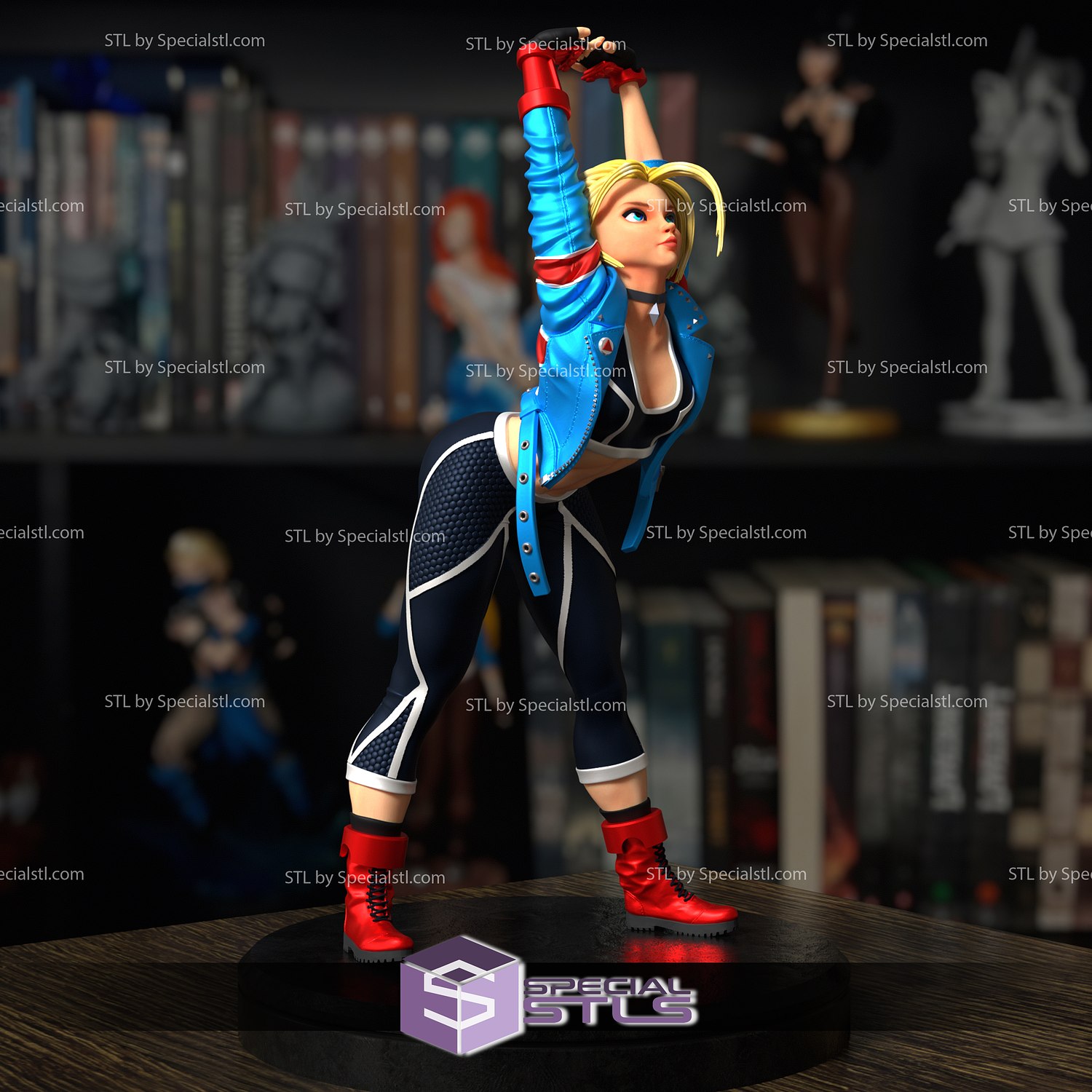 Cammy Street Fighter - STL 3D print files
