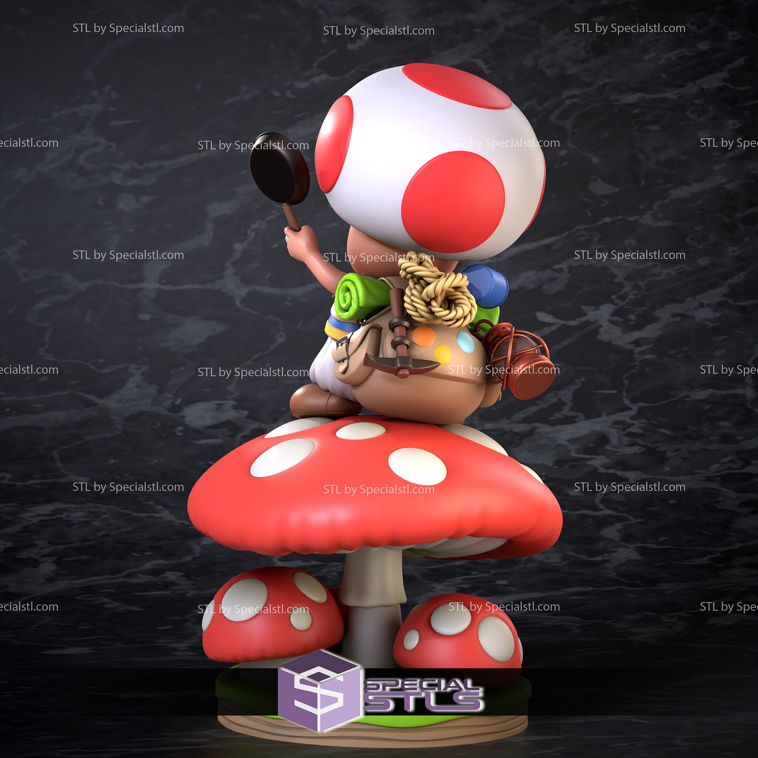 STL file Toad based into super mario bros. movie (2023) 🎬・Model to  download and 3D print・Cults