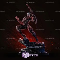 Carnage 3D Printing Figurine V5 Spiderman STL Files